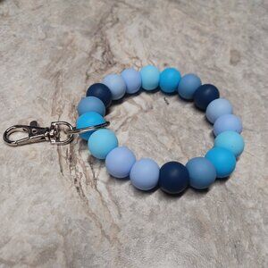 "Sea of Blue' Keychain Ring